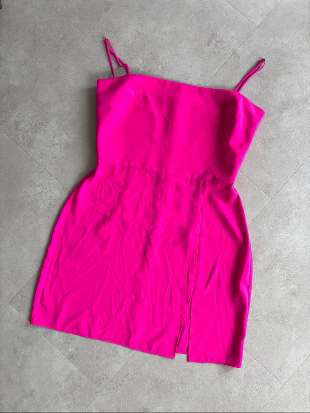 Amanda Uprichard Hot Pink Mini Dress